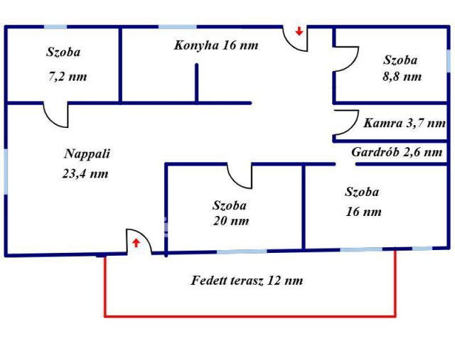 Eladó családi ház, Békésszentandráson 23.9 M Ft, 3 szobás