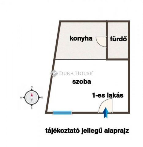 Eladó téglalakás, Budapesten, VIII. kerületben 27.9 M Ft