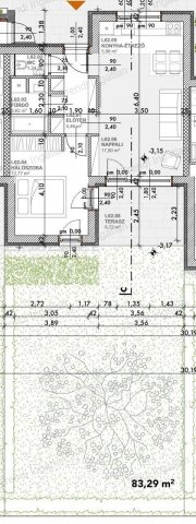 Eladó téglalakás, Győrött 52.99 M Ft, 2 szobás
