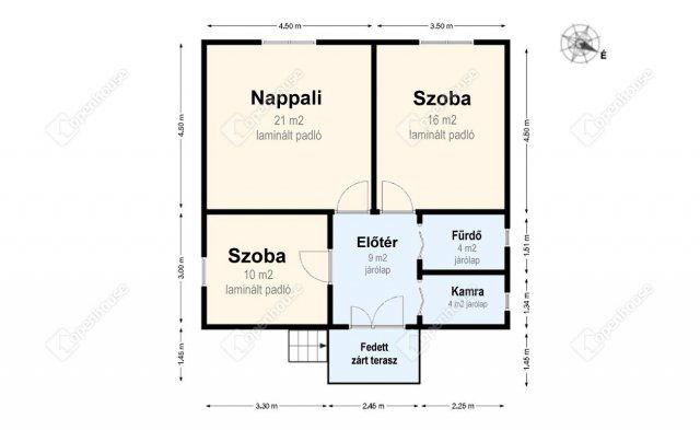 Eladó családi ház, Miskolcon 49.99 M Ft, 3 szobás