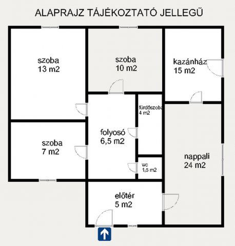Eladó családi ház, Balotaszálláson 25.9 M Ft, 3 szobás