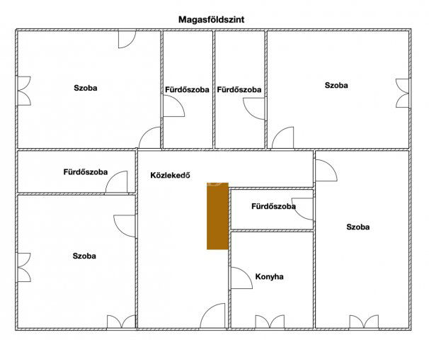 Eladó családi ház, Vecsésen 170 M Ft, 8 szobás
