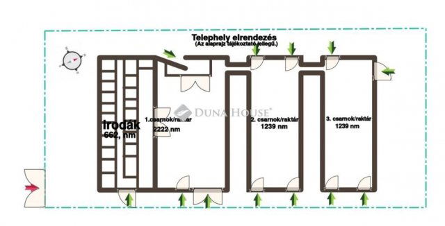 Kiadó ipari ingatlan, Debrecenben 12998 E Ft / hó