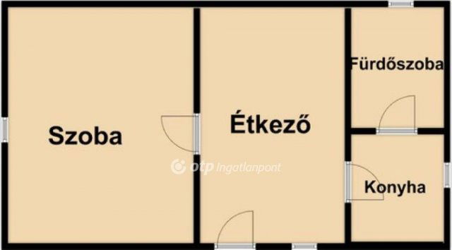 Eladó családi ház, Hosszúpályin 17.5 M Ft, 1 szobás