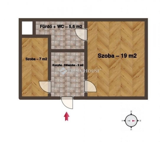 Eladó téglalakás, Budapesten, V. kerületben 74.9 M Ft, 2 szobás