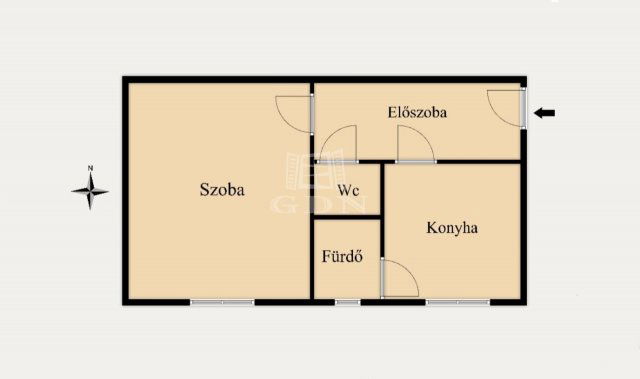 Eladó téglalakás, Budapesten, XIII. kerületben 49.8 M Ft