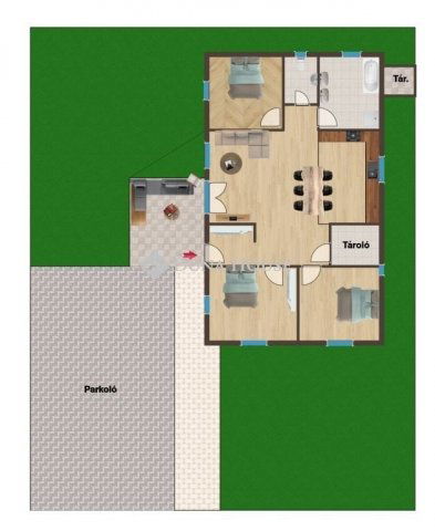 Eladó ikerház, Monoron 78.5 M Ft, 4 szobás / költözzbe.hu