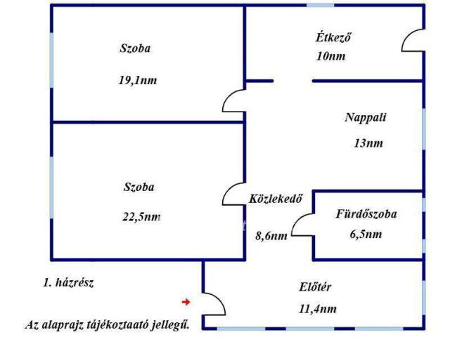 Eladó családi ház, Kenderesen 10.6 M Ft, 2 szobás