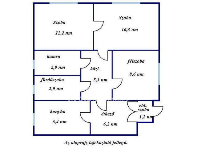 Eladó családi ház, Törökszentmiklóson 18.1 M Ft, 2+1 szobás