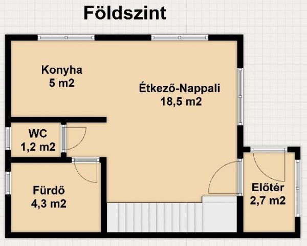 Eladó ikerház, Lőrinciben 29 M Ft, 2 szobás