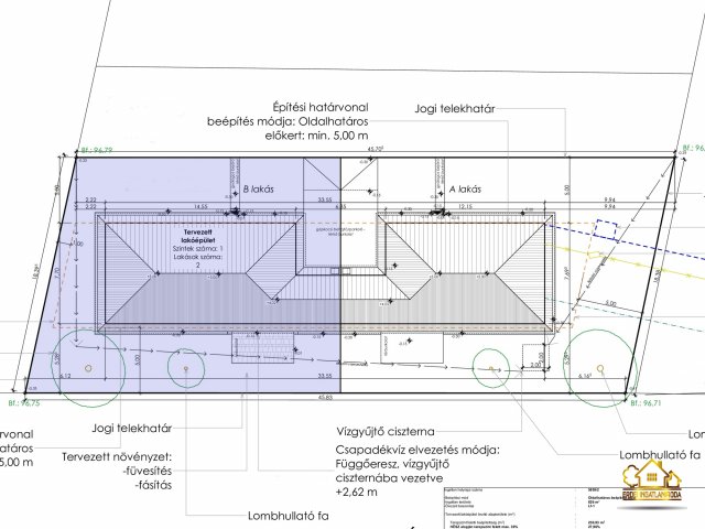 Eladó ikerház, Kiskunlacházán 72.9 M Ft, 5 szobás