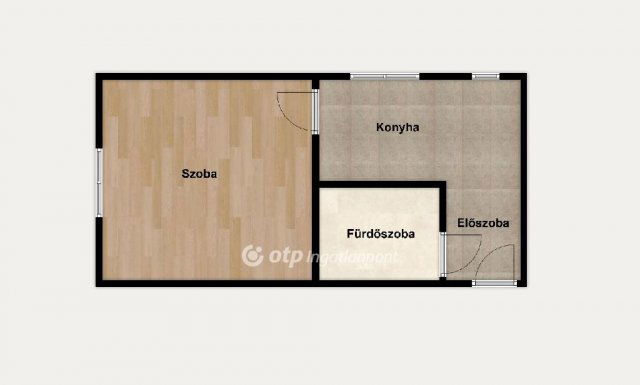 Eladó téglalakás, Debrecenben 43.5 M Ft, 1 szobás