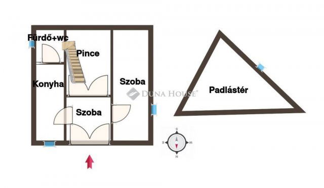Eladó családi ház, Görcsönyben 12.5 M Ft, 3 szobás