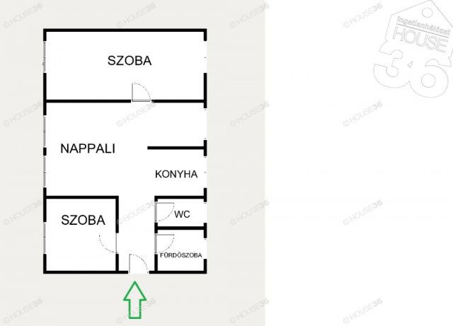 Eladó téglalakás, Kecskeméten 53 M Ft, 3 szobás