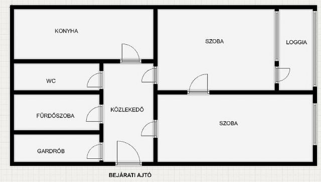 Eladó panellakás, Budapesten, III. kerületben 66.9 M Ft, 2 szobás