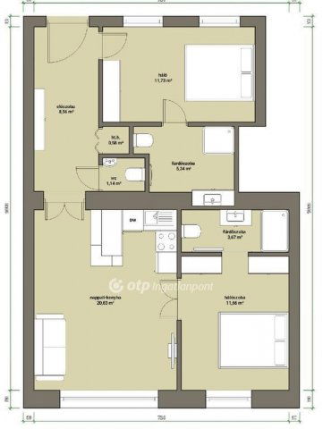 Eladó panellakás, Budapesten, VII. kerületben 154.9 M Ft