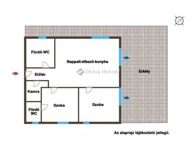 Eladó téglalakás, Újhartyánon 119.9 M Ft, 3 szobás