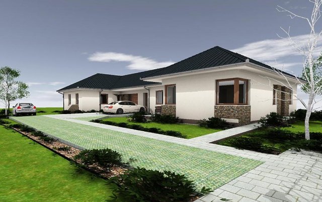 Eladó ikerház, Fóton 124.3 M Ft, 4 szobás / költözzbe.hu