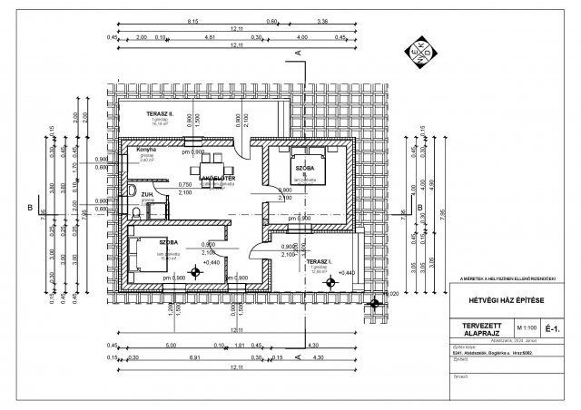 Eladó nyaraló, Abádszalókban 39.9 M Ft, 3 szobás