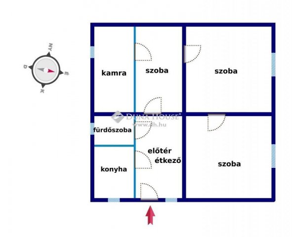 Eladó családi ház, Kecskeméten 33.5 M Ft, 3 szobás