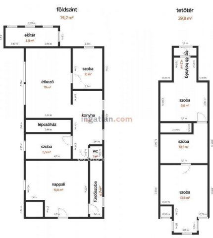 Eladó nyaraló, Tiszakécskén 51.9 M Ft, 3+2 szobás