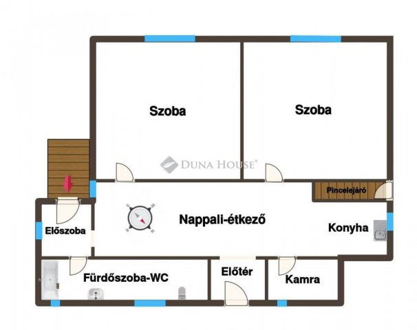 Eladó családi ház, Balassagyarmaton, Damjanich utcában 56 M Ft