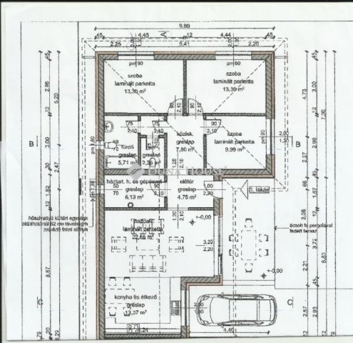 Eladó ikerház, Sülysápon 94 M Ft, 4 szobás