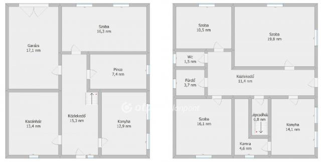 Eladó családi ház, Nagydorogon 23 M Ft, 3+1 szobás