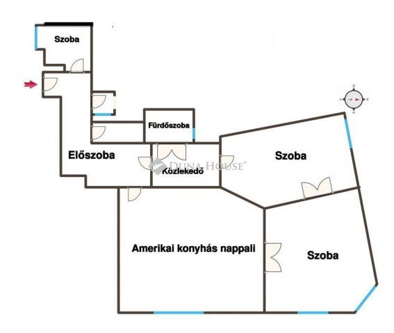 Eladó téglalakás, Budapesten, II. kerületben 250 M Ft, 4 szobás