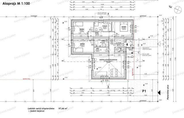 Eladó családi ház, Győrságon 69.9 M Ft, 4 szobás