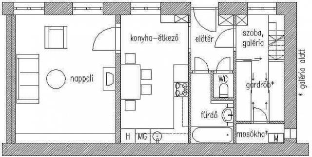 Kiadó téglalakás, albérlet, VI. kerületben, Szófia utcában