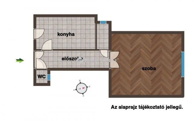 Eladó téglalakás, Budapesten, VIII. kerületben 51.9 M Ft