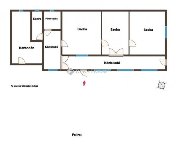 Eladó családi ház, Mattyon 18 M Ft, 3 szobás