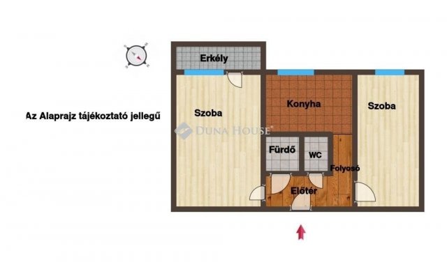 Eladó panellakás, Hódmezővásárhelyen 45 M Ft, 2 szobás