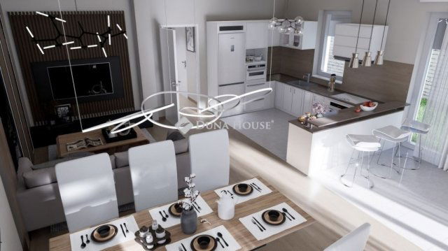 Eladó ikerház, Vecsésen 145 M Ft, 4 szobás