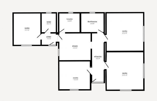 Eladó családi ház, Ároktőn 21.7 M Ft, 4 szobás