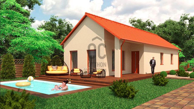 Eladó családi ház, Versegen 71.9 M Ft, 4 szobás