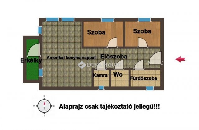 Eladó téglalakás, Budapesten, XVIII. kerületben 90 M Ft