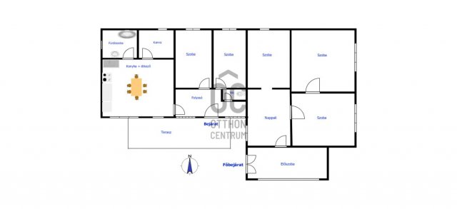 Eladó családi ház, Bogyiszlón 16.2 M Ft, 6 szobás