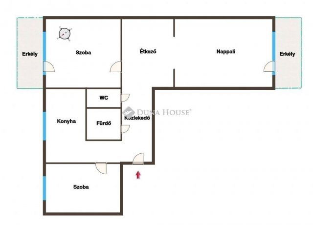Eladó panellakás, Budapesten, XV. kerületben 86.7 M Ft, 3 szobás
