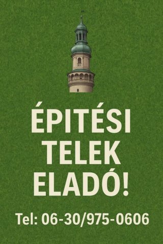 Eladó telek, Sopronban 27.4 M Ft / költözzbe.hu