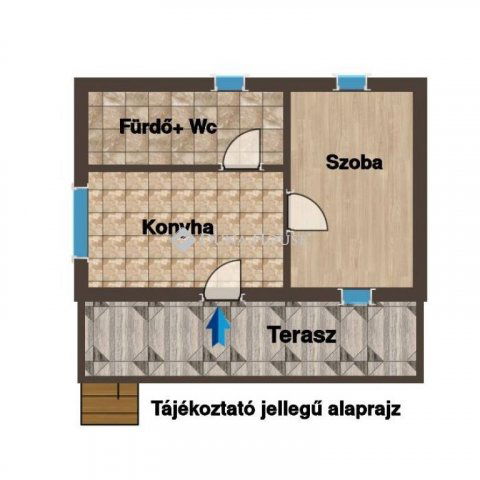 Eladó családi ház, Mogyoródon 36 M Ft, 1 szobás