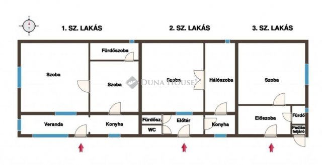 Eladó családi ház, Budapesten, XXI. kerületben 85 M Ft, 7 szobás