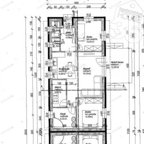 Eladó ikerház, Kecskeméten 69.9 M Ft, 3 szobás