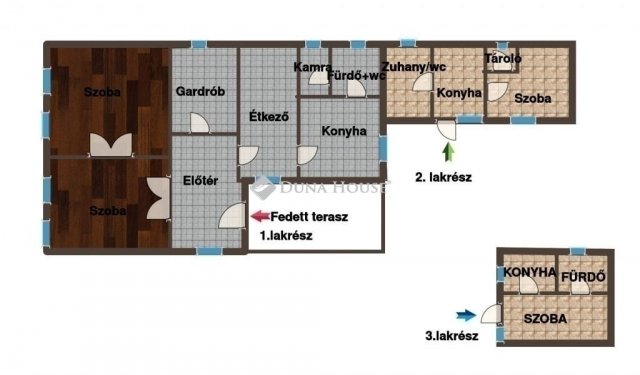 Eladó családi ház, Üllőn 89.9 M Ft, 2 szobás