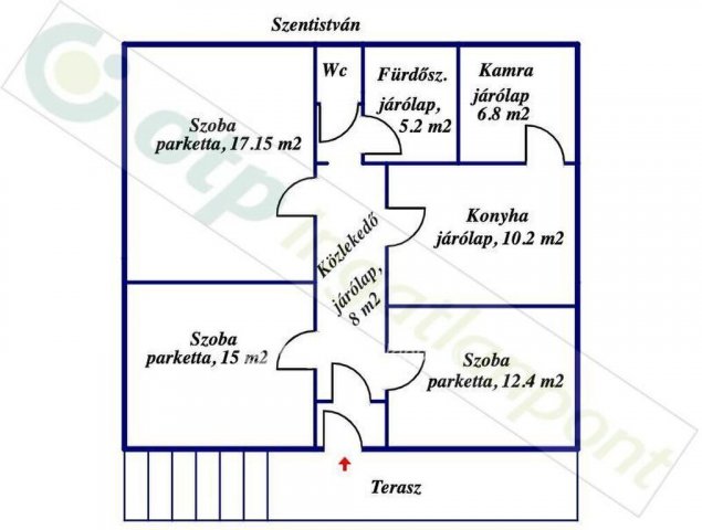 Eladó családi ház, Szentistvánon 31 M Ft, 3 szobás