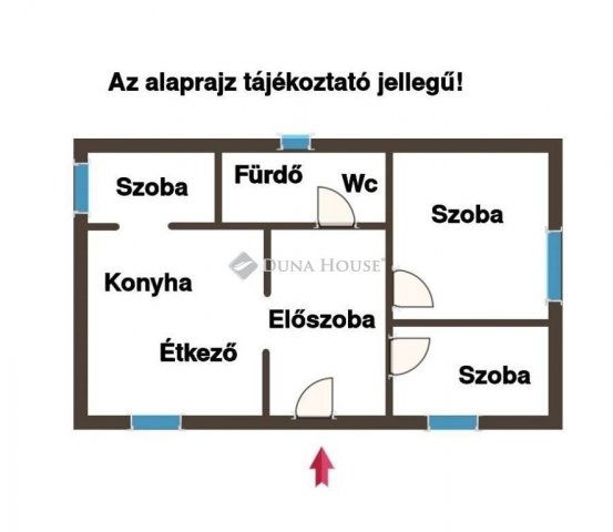 Eladó családi ház, Bugyin 49.9 M Ft, 3 szobás