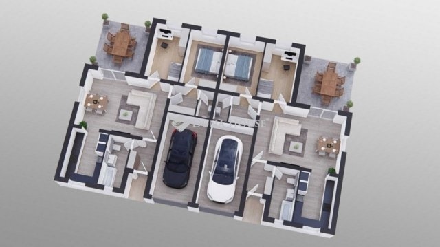 Eladó ikerház, Üllőn 73.9 M Ft, 3 szobás / költözzbe.hu