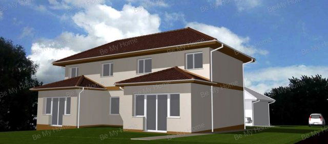 Eladó ikerház, Vácrátóton 85 M Ft, 1+4 szobás