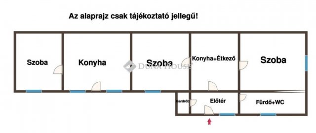 Eladó családi ház, Újszászon 24 M Ft, 4 szobás